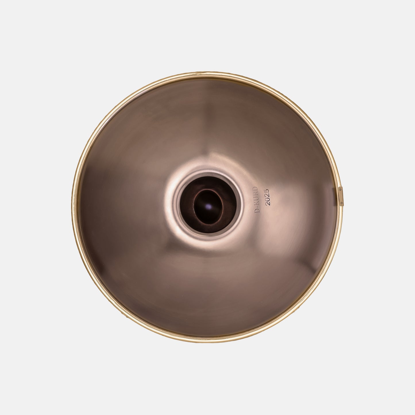 Rogina Hand Pan, 10 Notes, Stainless Steel, 440HZ, D-Kurd, Mystic Golden Mocha