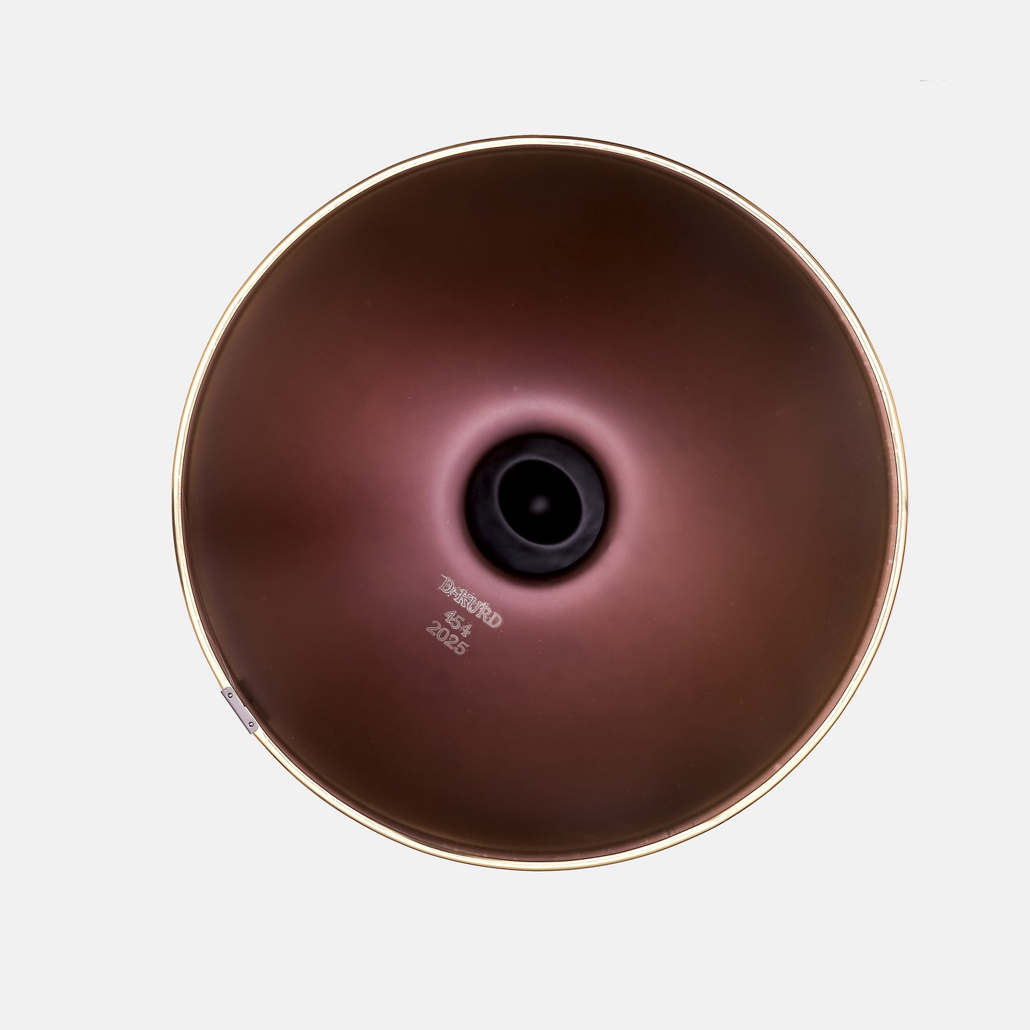 Rogina Hand Pan 10 Notes, D-Kurd, 432Hz,  Nitride Steel , Galaxy Purple